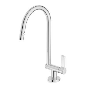 torneira para cozinha mesa bica movel art lix celite cromado - B5008F7CRB