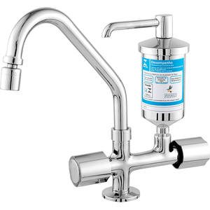torneira para cozinha mesa bica movel 2180c55 c/filtro imperatriz cromado - 21281