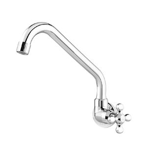 torneira para cozinha parede bica movel maruja 3/4 viqua cromado - 1130801