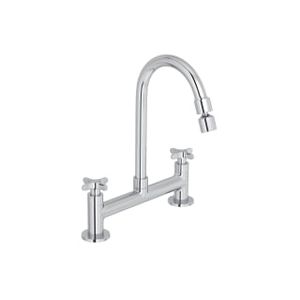 misturador para cozinha mesa bica movel flex deca cromado - 1256C20CLM