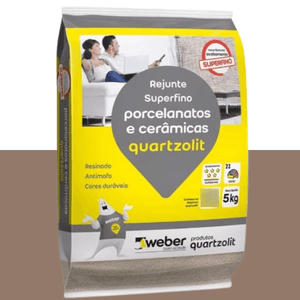 rejunte porcelanato 5kg quartzolit argila - 0110001650030