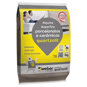 Rejunte Porcelanato 5kg Marrom Cafe-Quartzolit