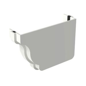 cabeceira calha direita aquapluv style tigre branco - 32068928