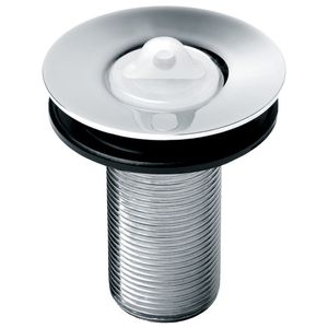 Valvula Lavatorio Ric C/Tp Plast 7/8 Incepa Cromado S/Ladrao - B5828C5Cr3