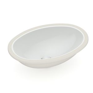 Cuba Embutir Oval Incepa 49x32.5cm Branco