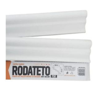 Moldura Rodateto Isopor F50 4 METROS CORZIM