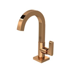 Torneira de Mesa Bica Alta para Lavatório Deca Soul 1198GL38RD Red Gold